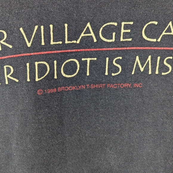 1998 Brooklyn T-Shirt Factory Funny Comedy Irony Men's T-shirt Size XL - Picture 3 of 5